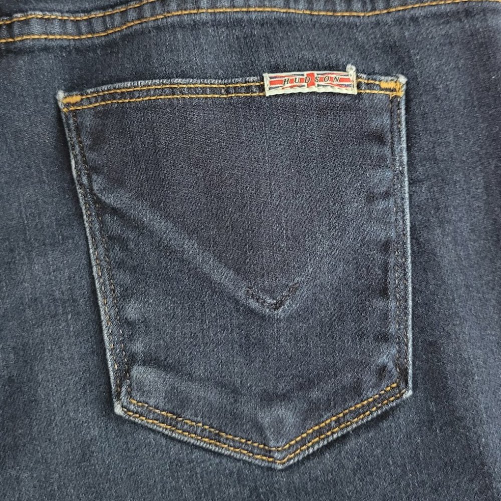 HUDSON nico super skinny jeans Sz 27 - Picture 3 of 6